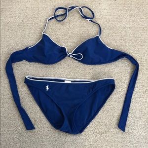 Ralph Lauren Blue Bathing Suit